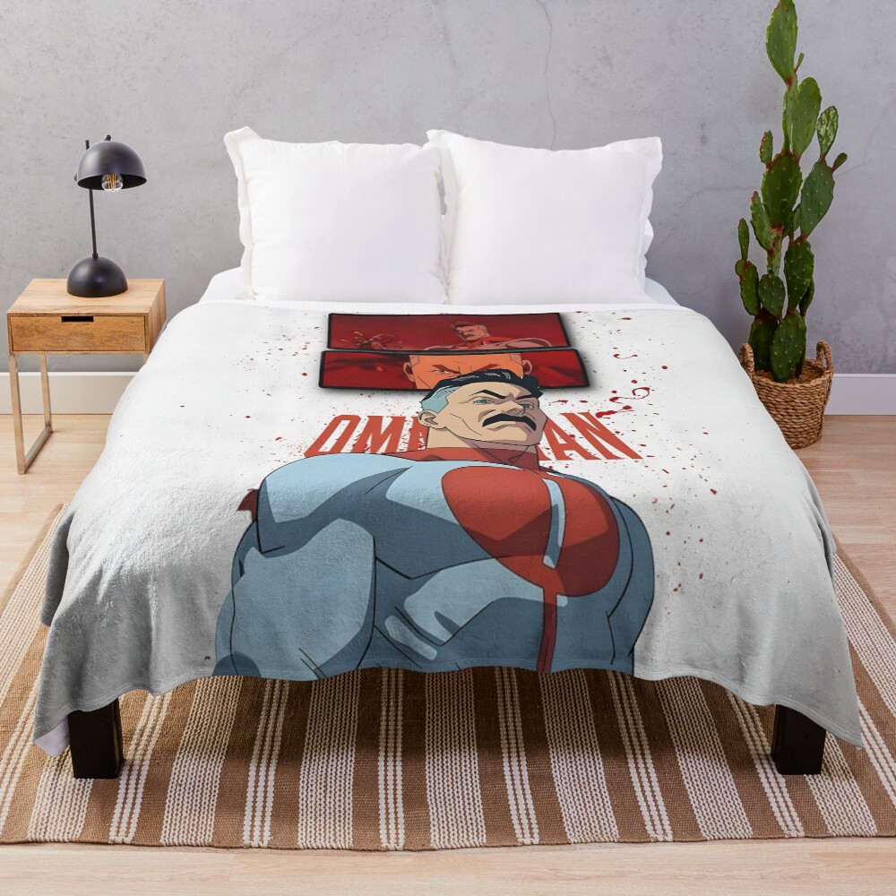 Invincible Superhero Throw Blanket