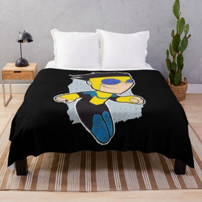 Invincible Fly Throw Blanket