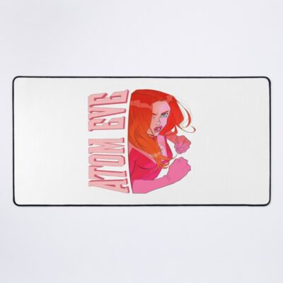 Funny Retro Character Hero Cartoon Vintage 90s Mouse Pad