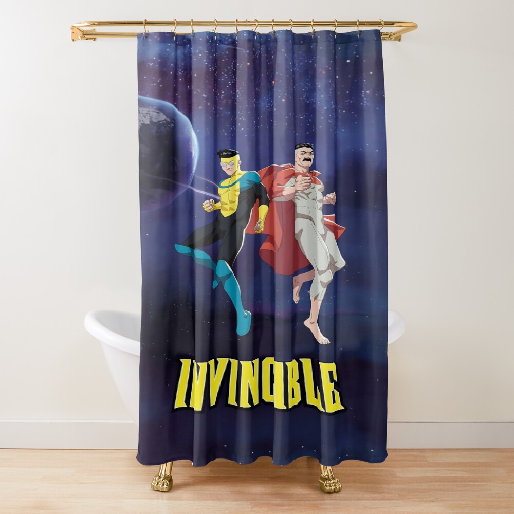 Invincible And Omniman Shower Curtain