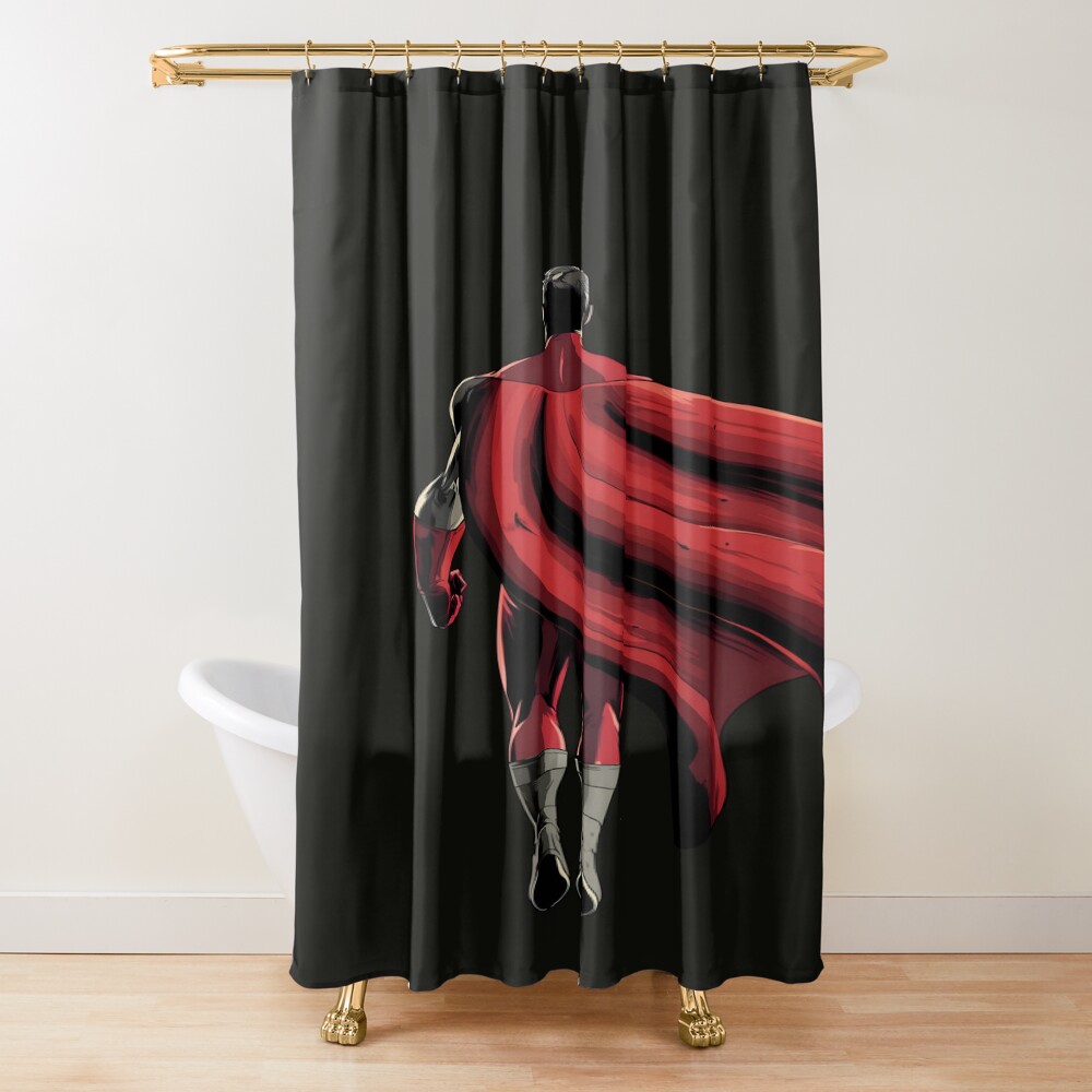 Invincible Omni Man Shower Curtain