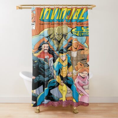 Invincible 1st The End All Thing Shower Curtain