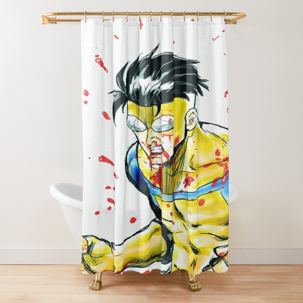 Invincible 02 Shower Curtain
