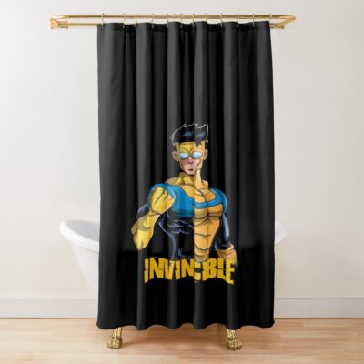 Invincible Superhero Viltrum Invincible Comic Comic Shower Curtain