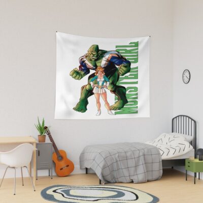 Monster Girl Invincible Design Female Superhero Comic Art Kaiju Power Style Invincible Series T Shirt And Merch Tapestry