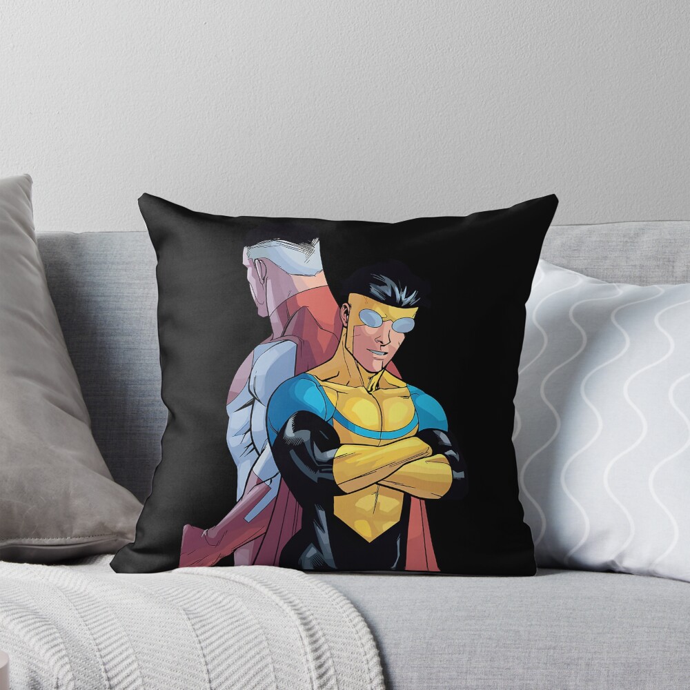 Invincible And Omniman New Design Throw Pillow