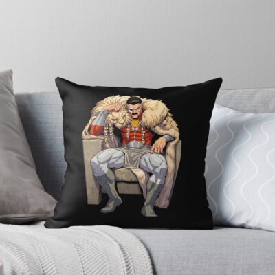 Invincible Thragg Comic Throw Pillow