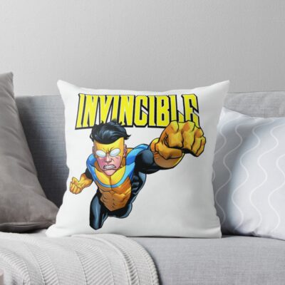 Invincible Comic Anime Throw Pillow