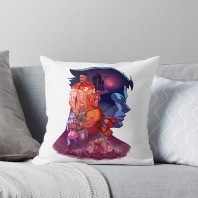 Invincible Art Throw Pillow