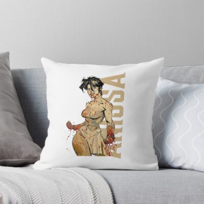 Anissa Invincible Character Design Throw Pillow