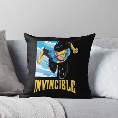 Invincible Run Throw Pillow