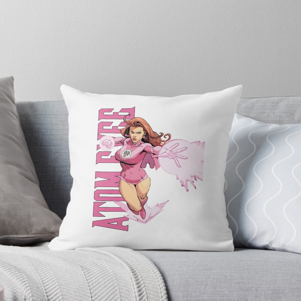Atom Eve Invincible Character Design Throw Pillow